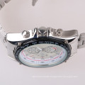 luxury man watch, quartz stainless steel back watch